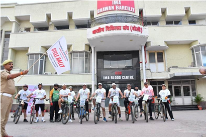 Report on Cycle Rally on World Health Day