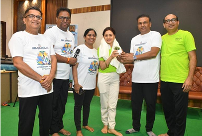 Report on Yoga Day